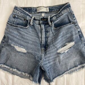 Abercrombie High Rise Shorts